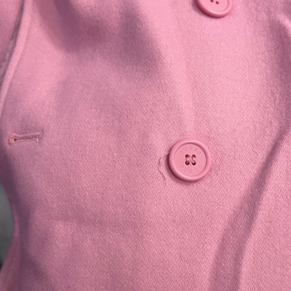 Guess Light Pink Peacoat Jacket M - Picture 6 of 8